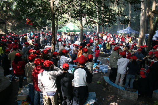 安聯(lián)銳視全體同仁迎2008奧運(yùn)年元旦野外活動(dòng)